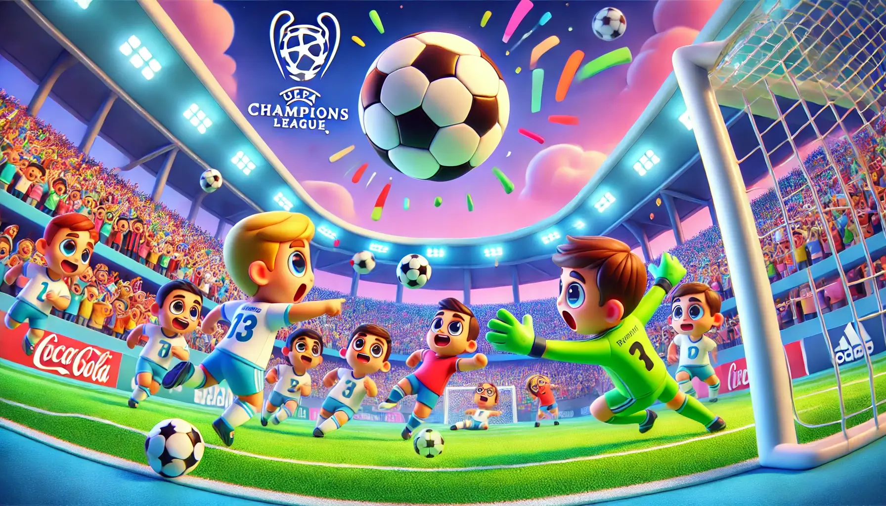 축구 경기와 일정을 연상시키는 스포츠 이미지