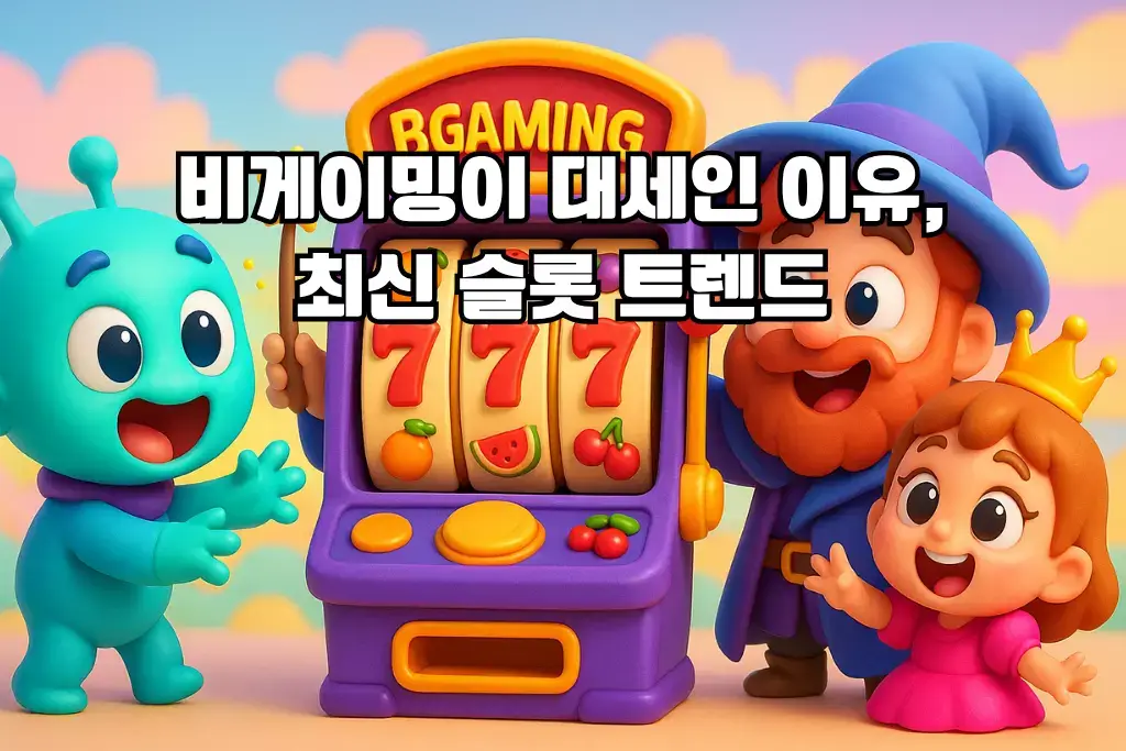 비게이밍 슬롯 대세인 이유, 최신 슬롯 트렌드